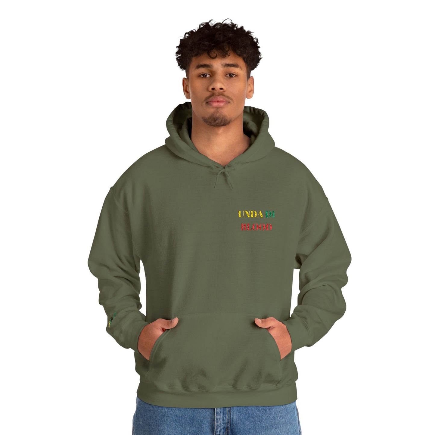 UNDA DI BLOOD Embroidered Unisex Heavy Blend™ Hoodie