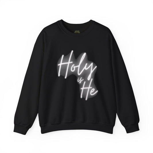 Holy Is He Unisex Crewneck Christian Sweatshirt