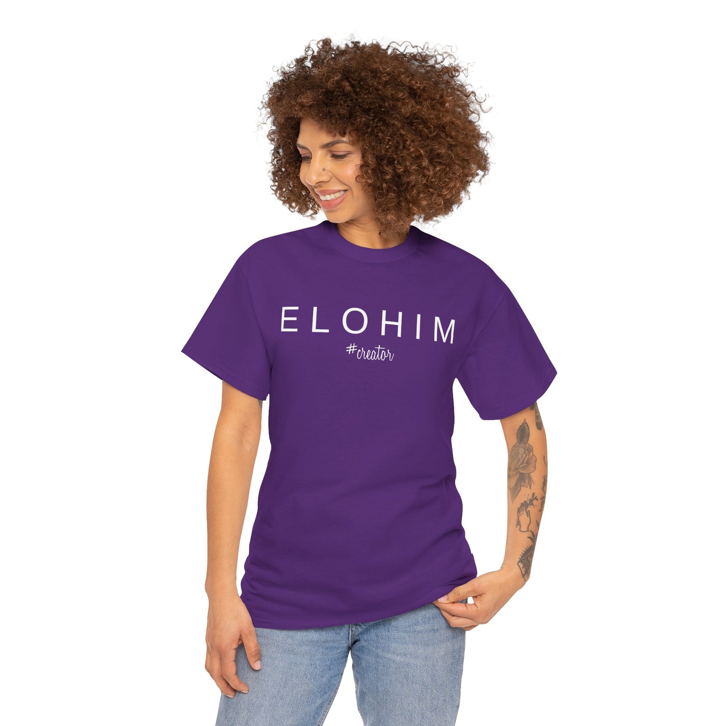 Elohim Unisex Heavy Cotton Tee