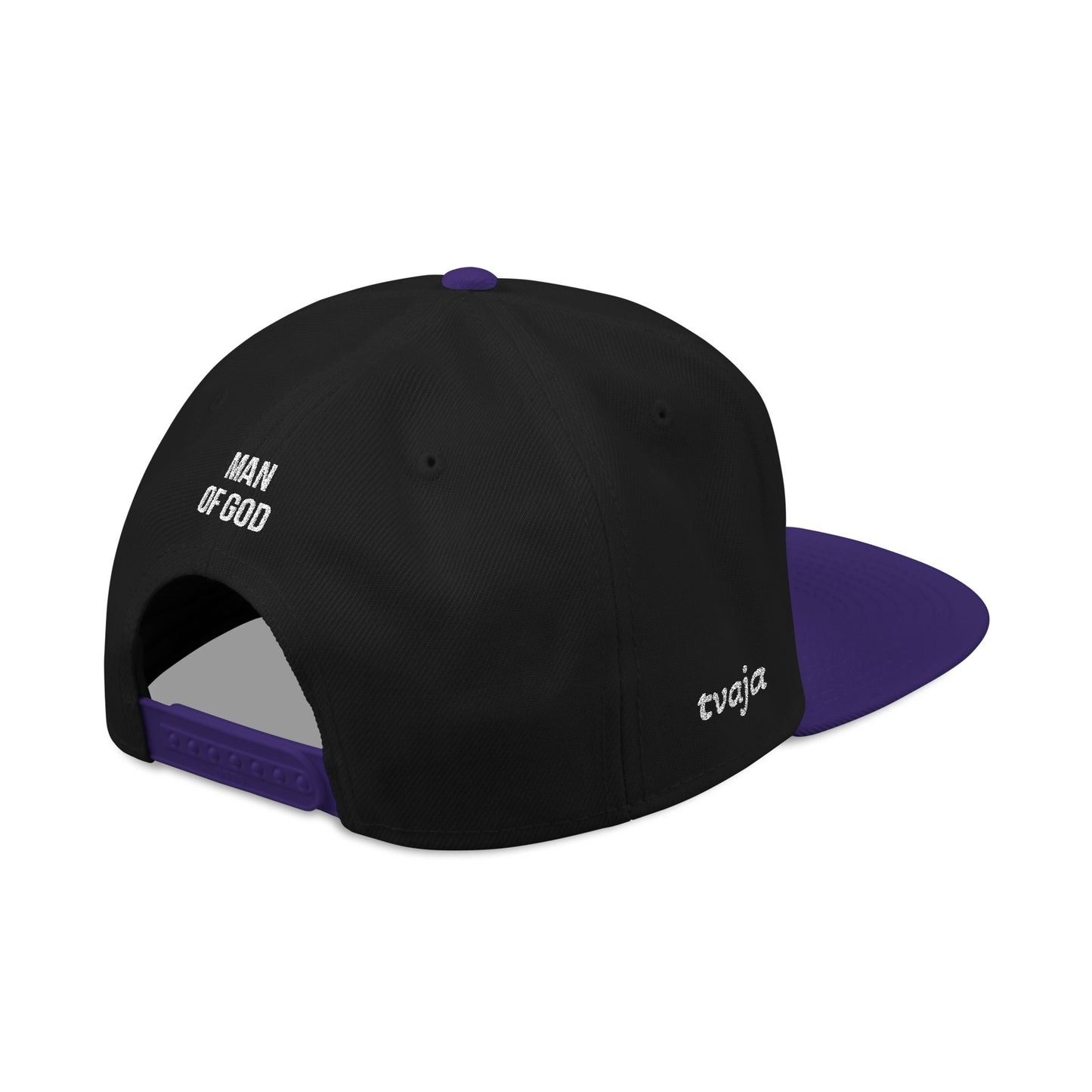 Man of God Embroidered Snapback Cap