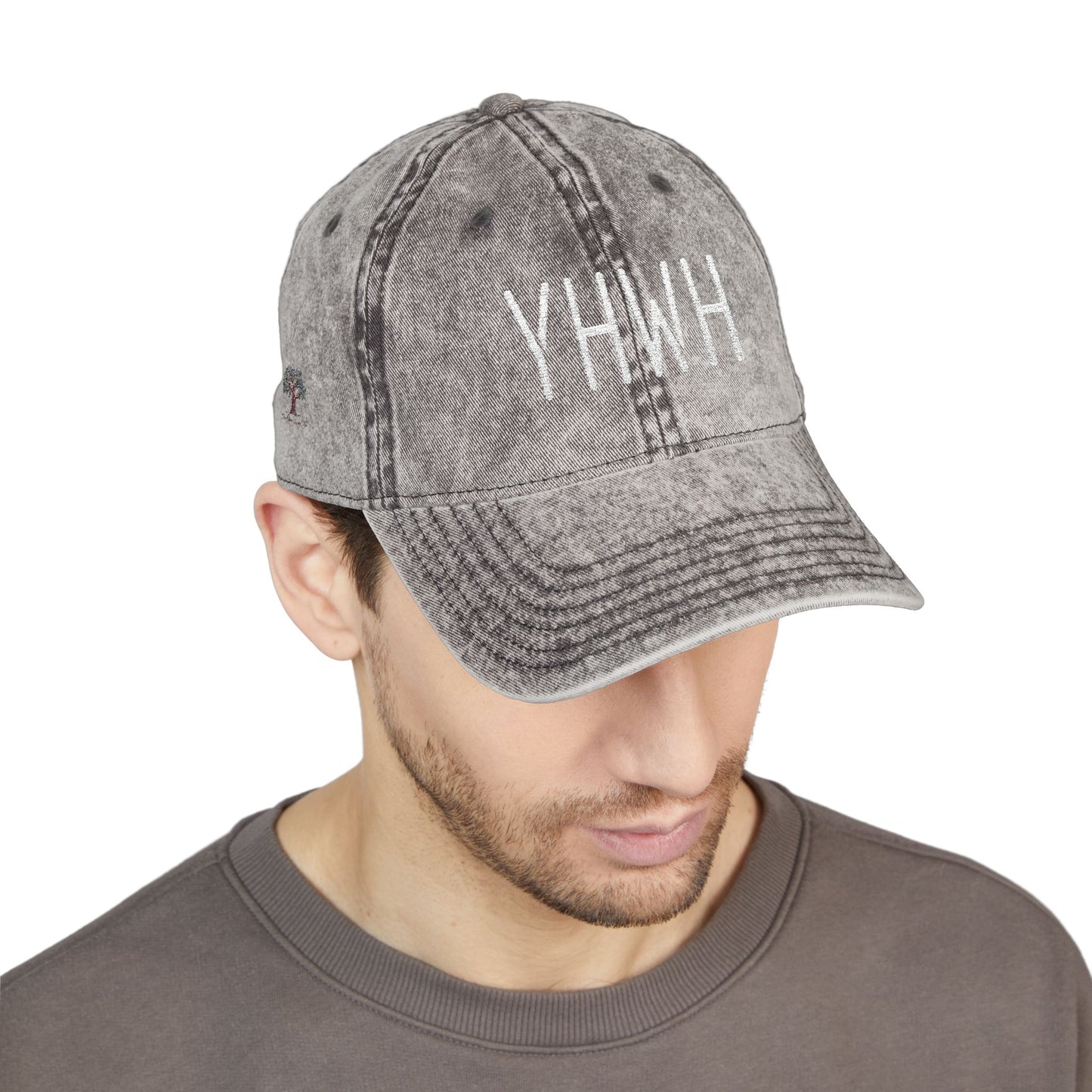 YHWH Vintage Embroidered Dad Hat