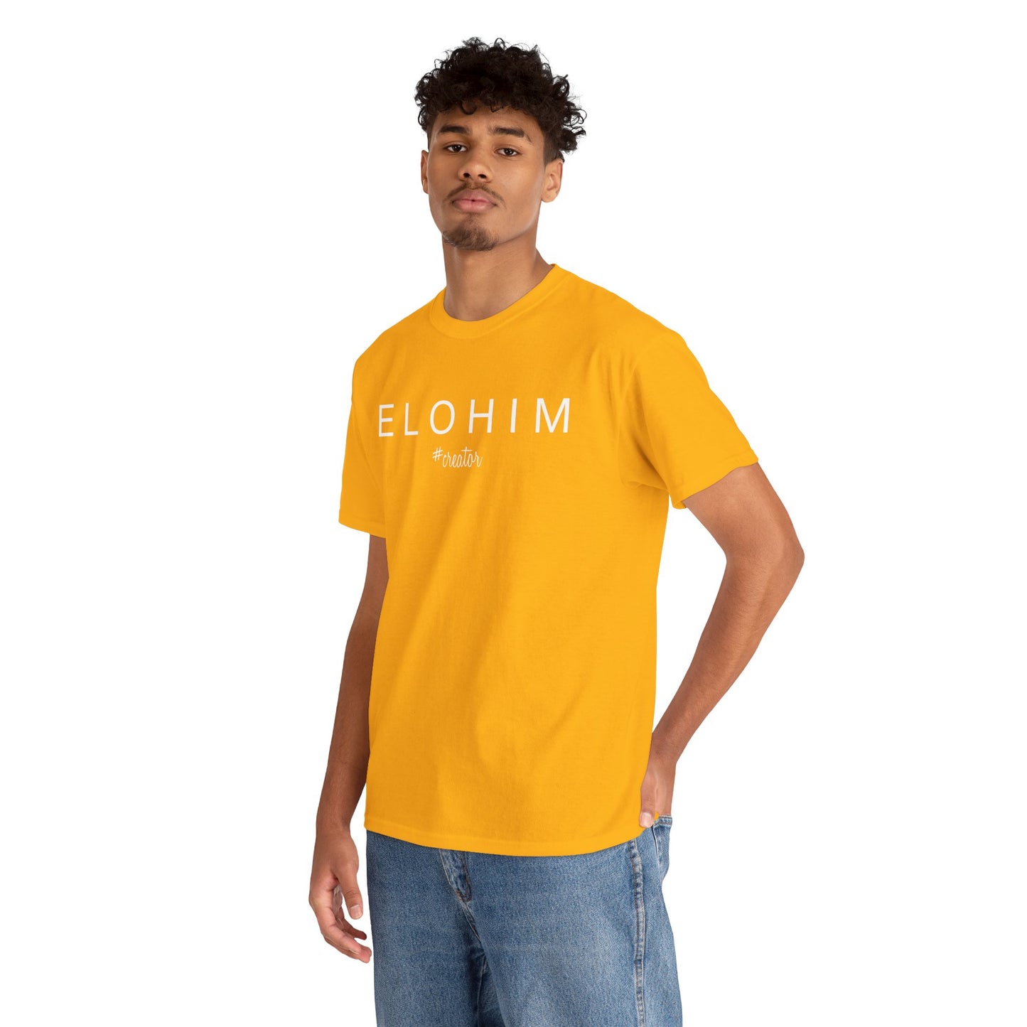 Elohim Unisex Heavy Cotton Tee