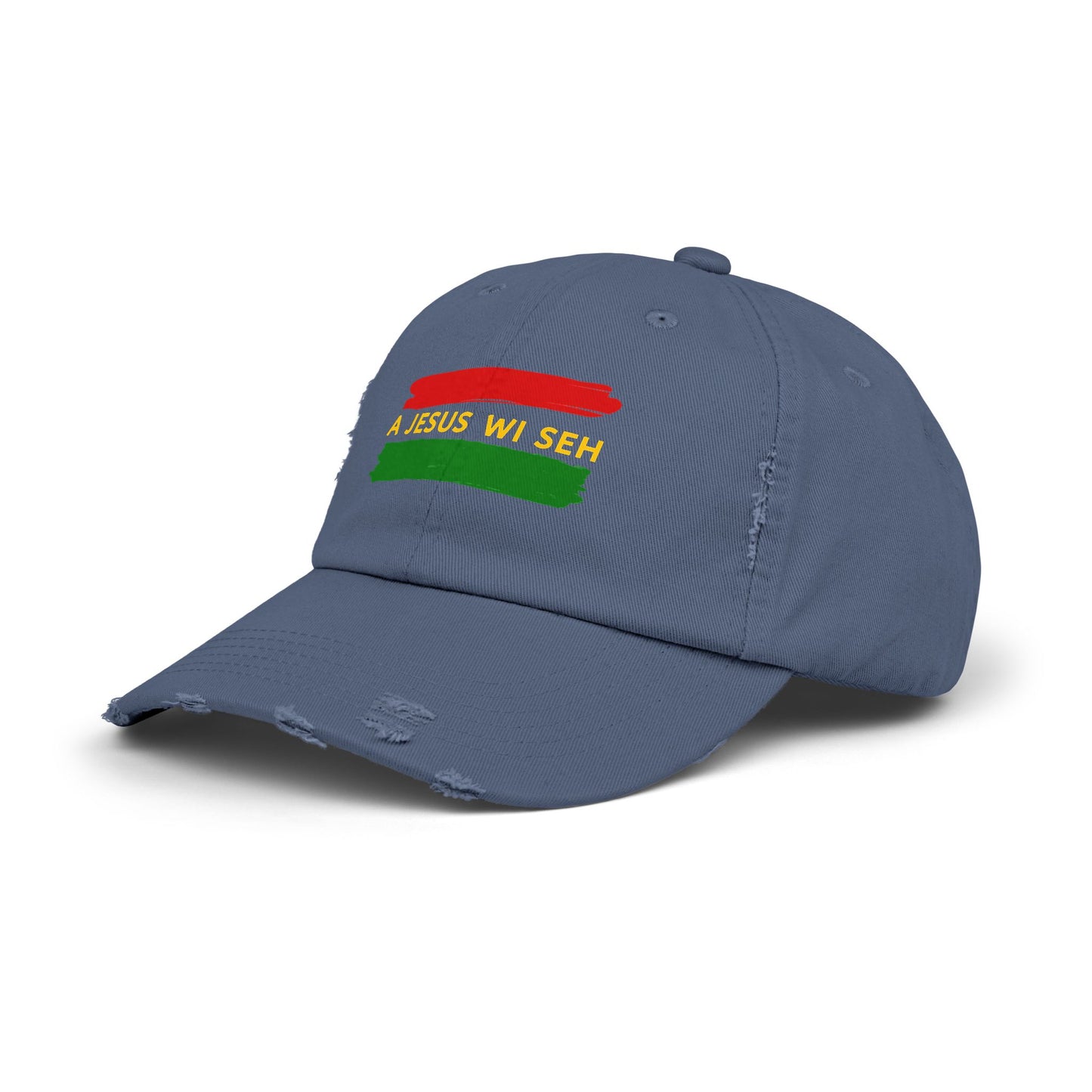 A JESUS WI SEH Vintage Cotton Twill Christian Cap