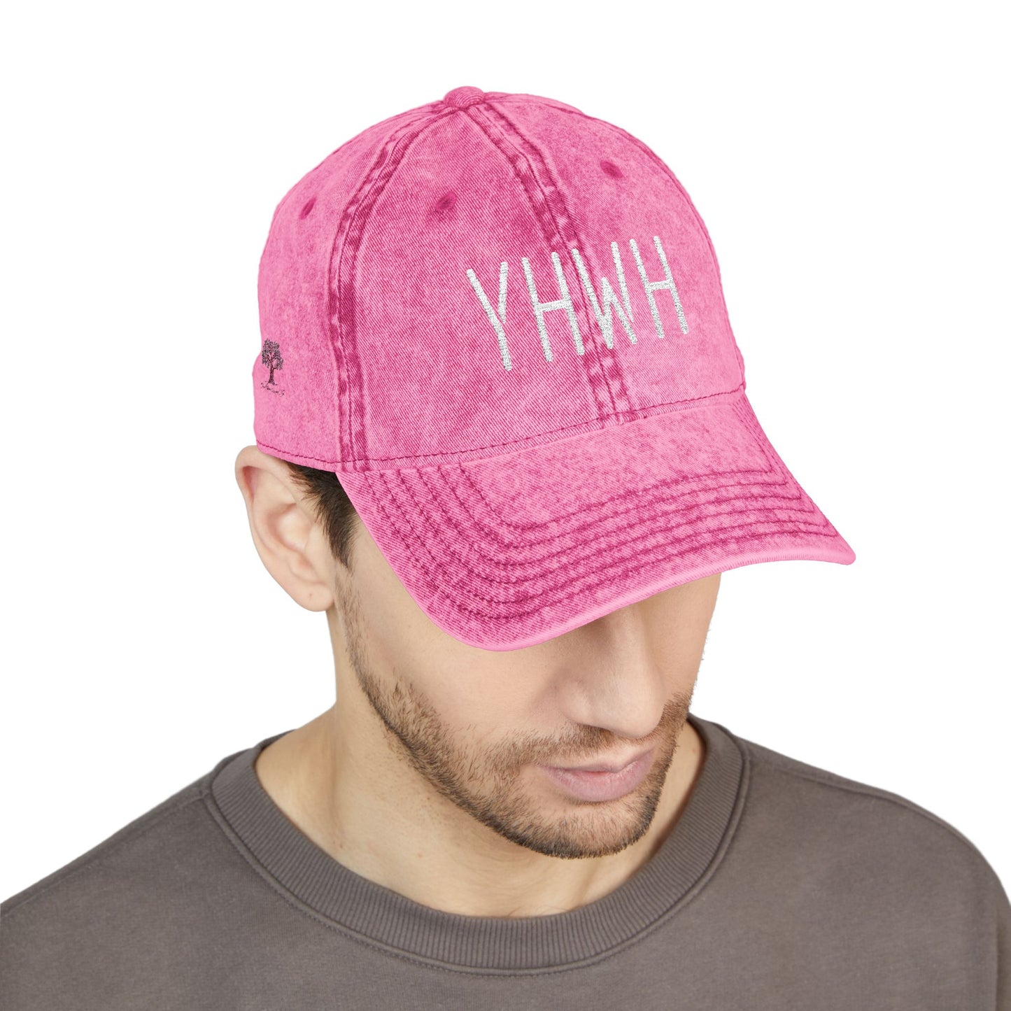 YHWH Vintage Embroidered Dad Hat