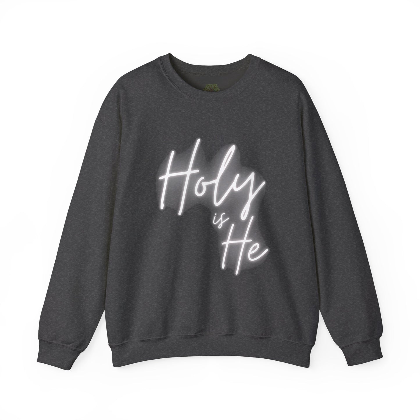 Holy Is He Unisex Crewneck Christian Sweatshirt