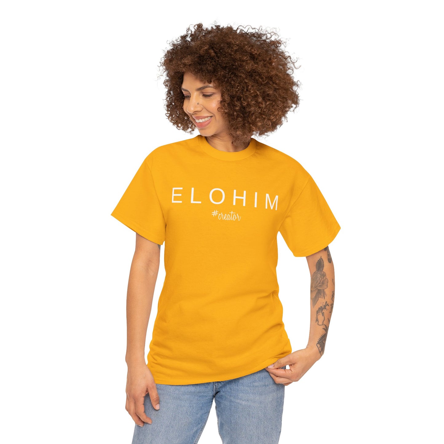 Elohim Unisex Heavy Cotton Tee