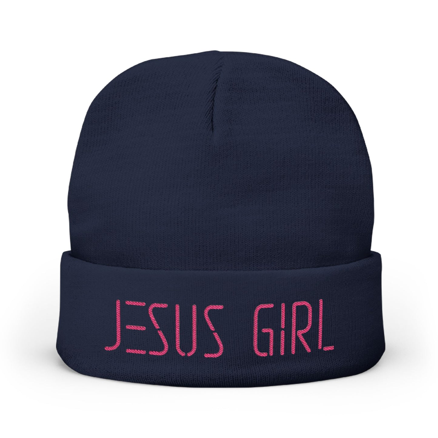 Jesus Girl Embroidered Beanie