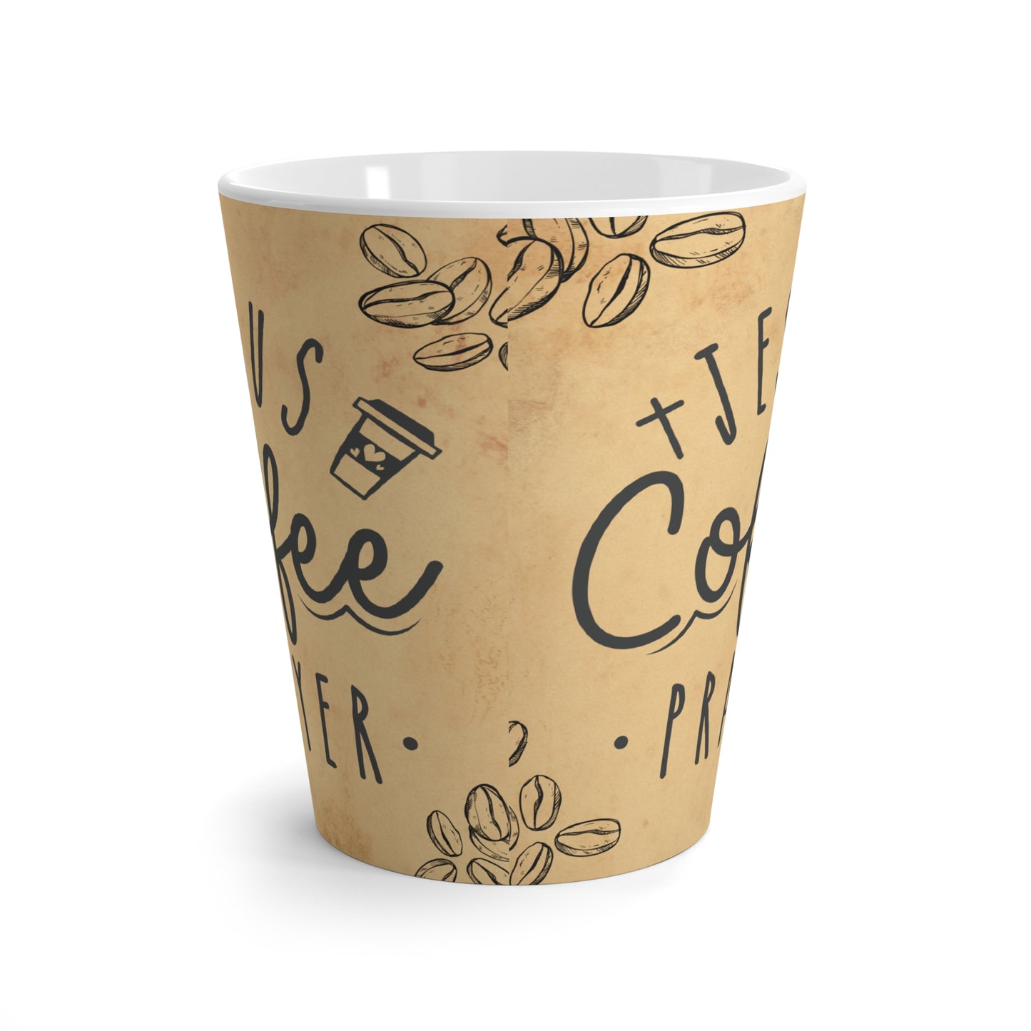 Jesus Coffee Pray | Christian Latte Mug