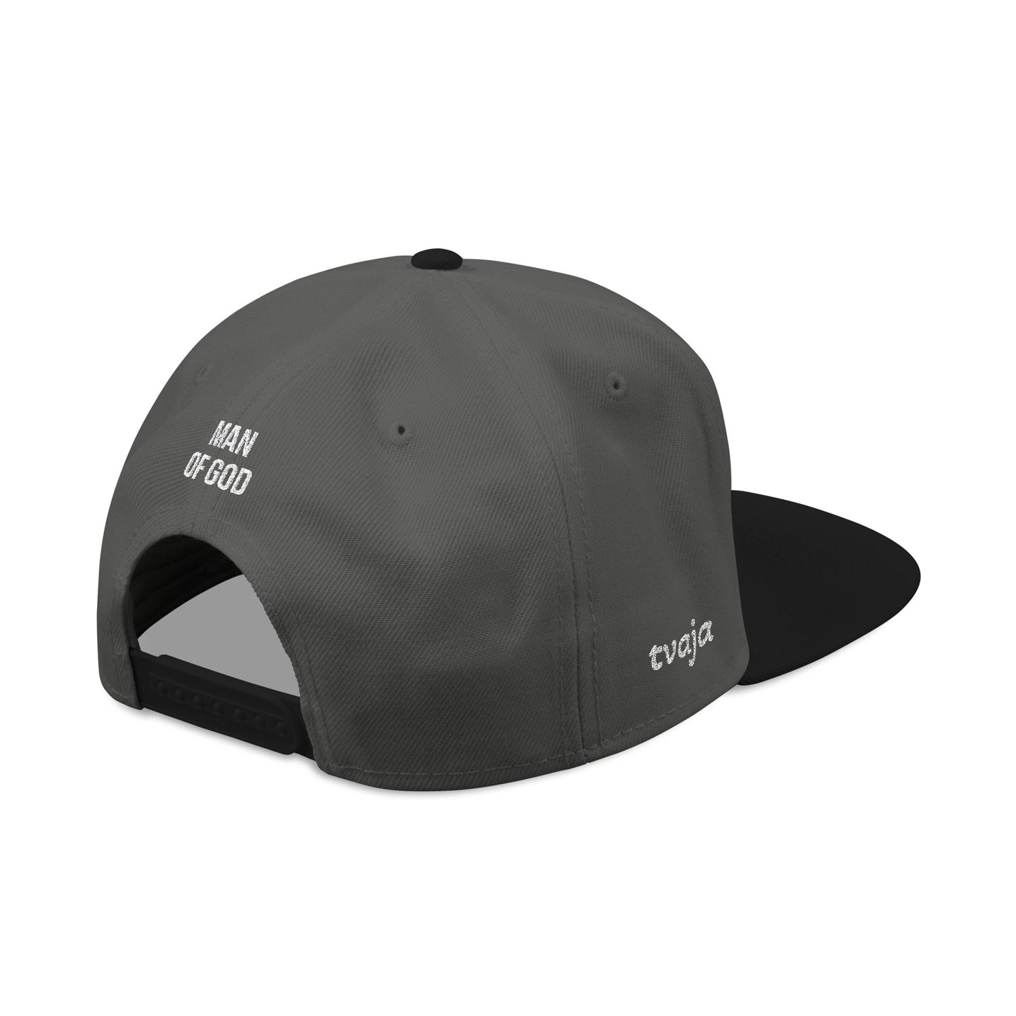 Man of God Embroidered Snapback Cap
