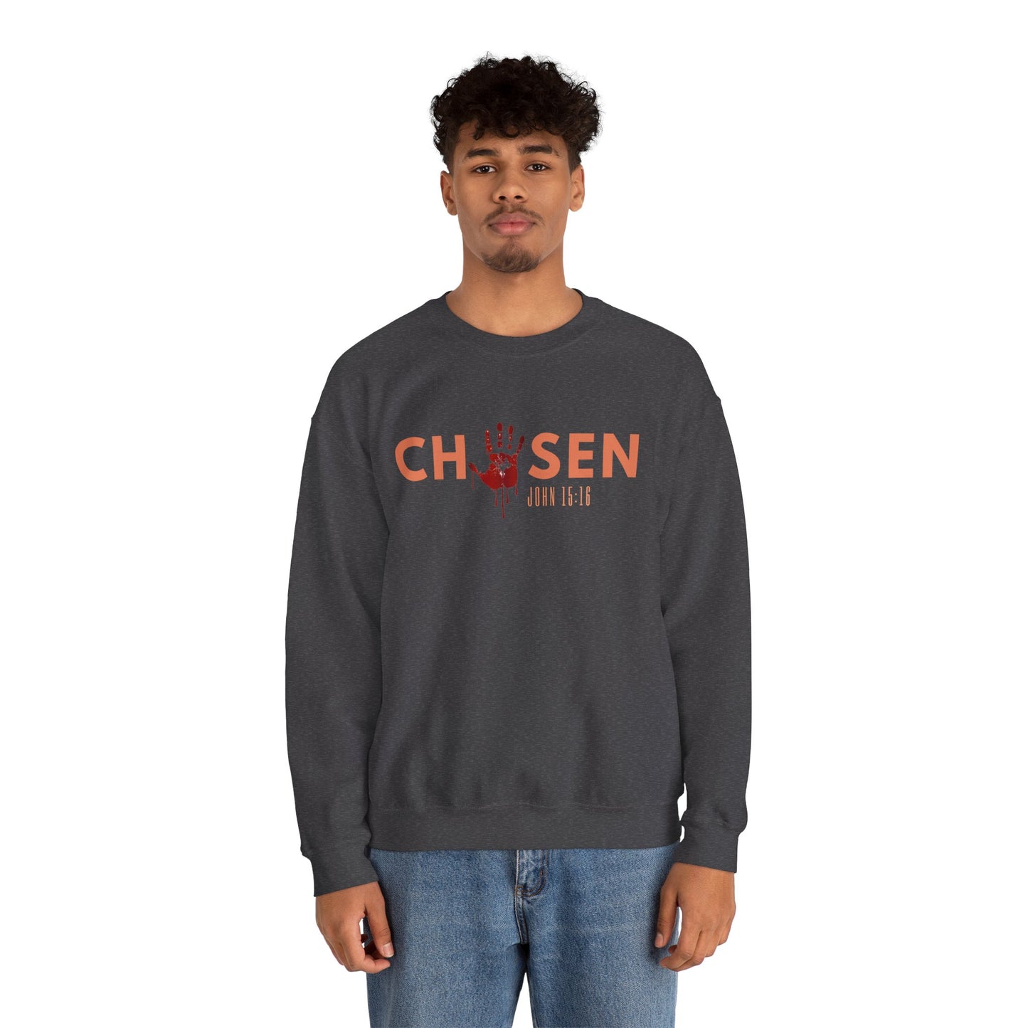 Chosen Unisex Crewneck Sweatshirt