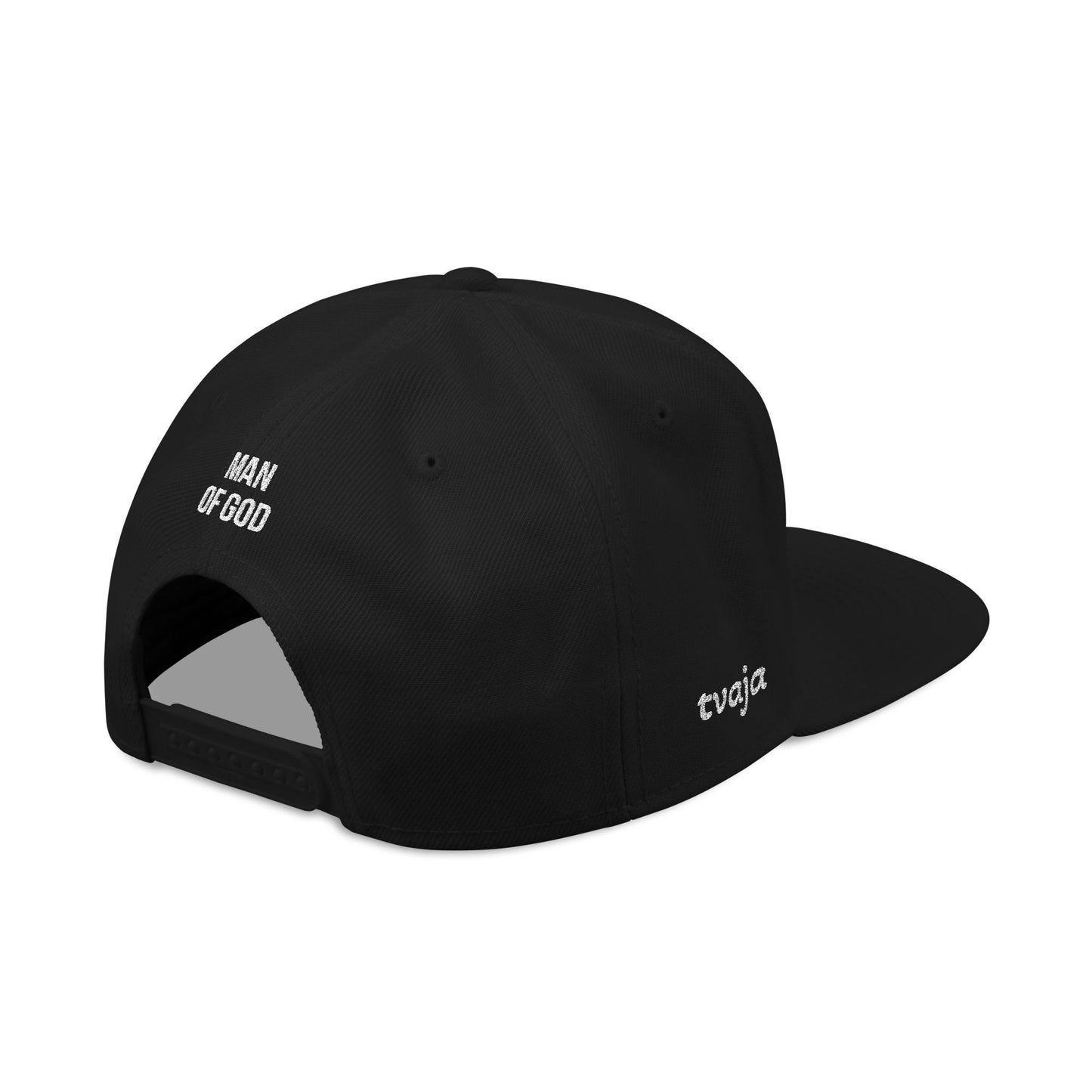 Man of God Embroidered Snapback Cap