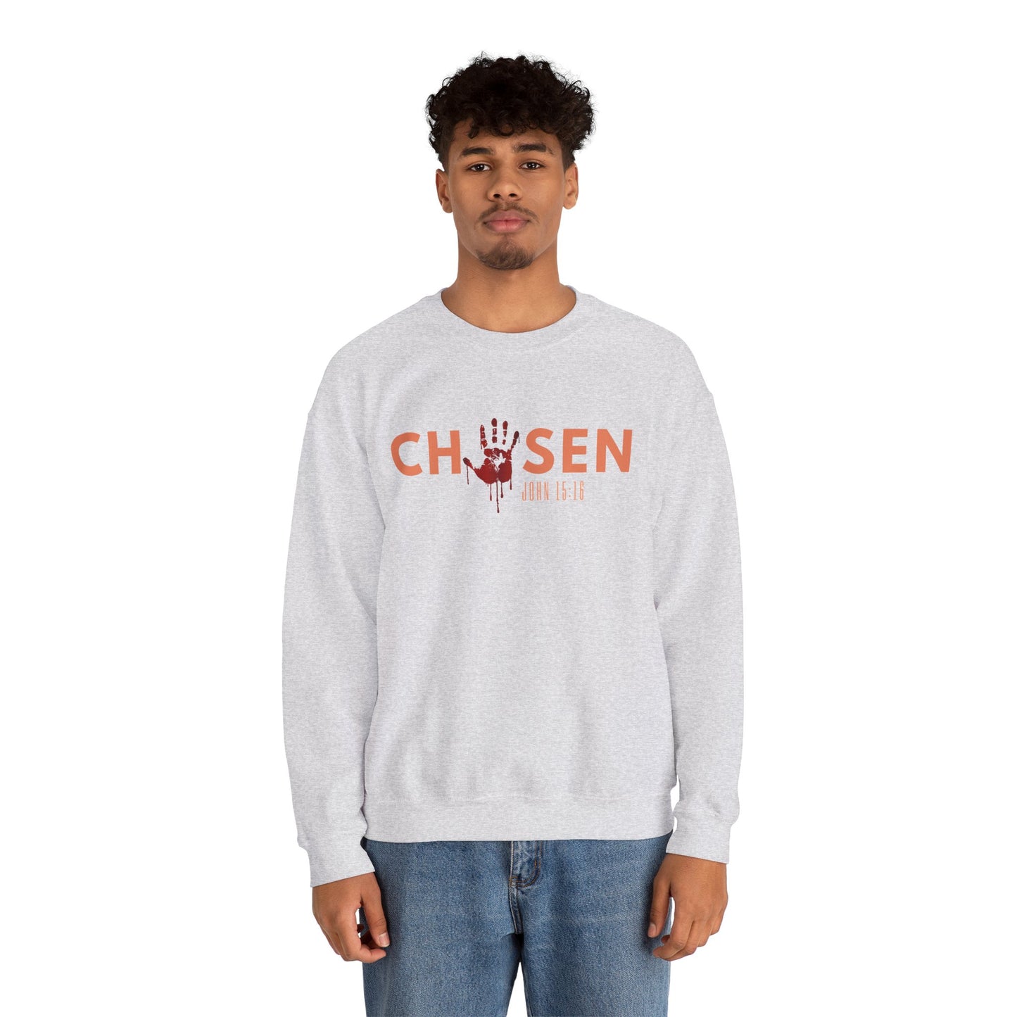 Chosen Unisex Crewneck Sweatshirt