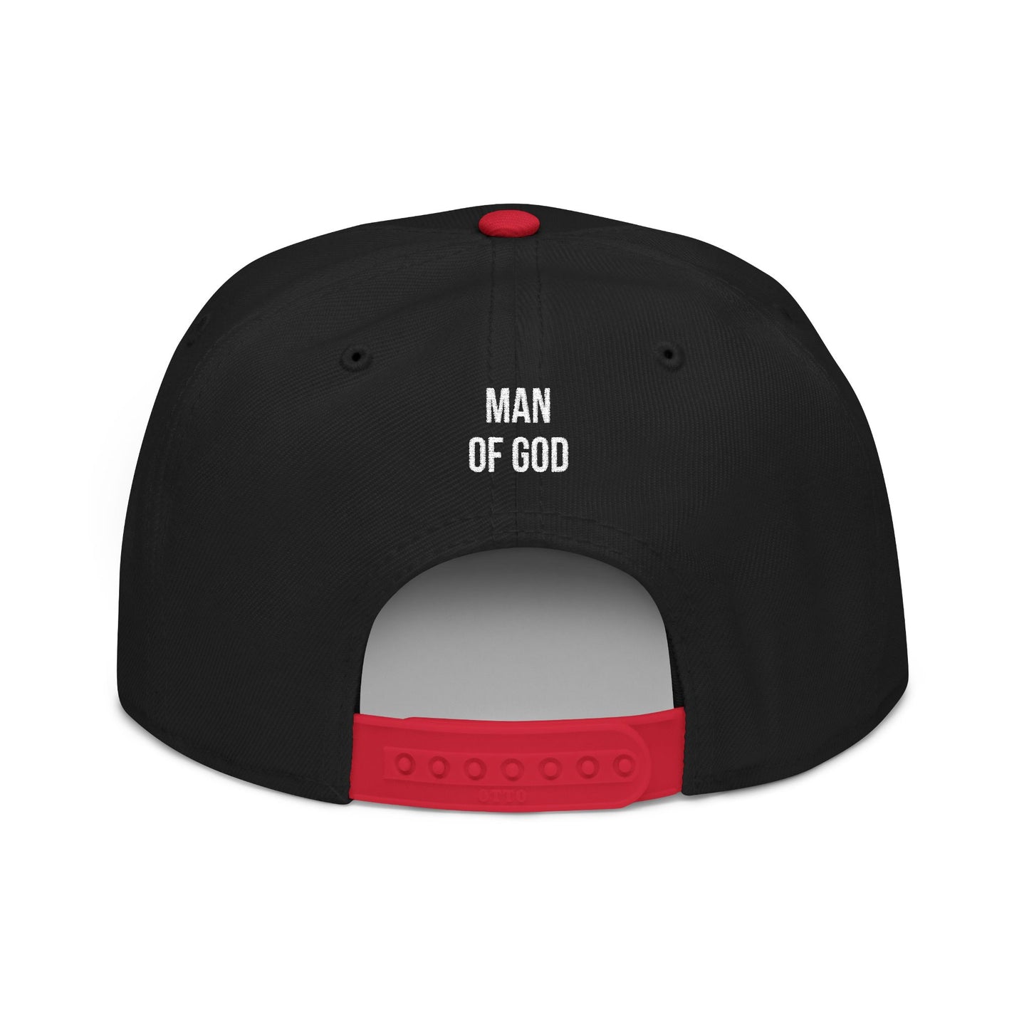 Man of God Embroidered Snapback Cap