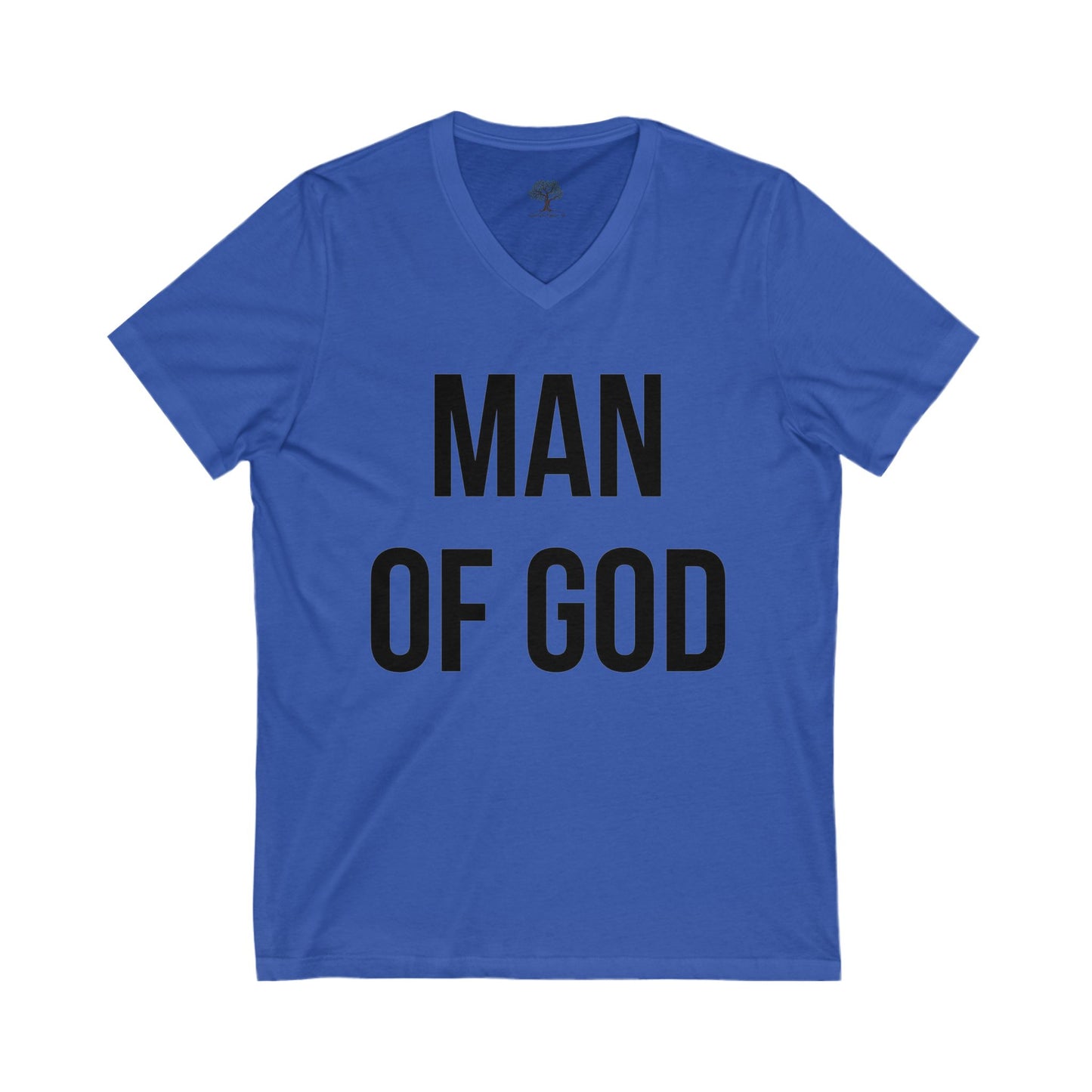 'Man of God' Unisex V-Neck Tee