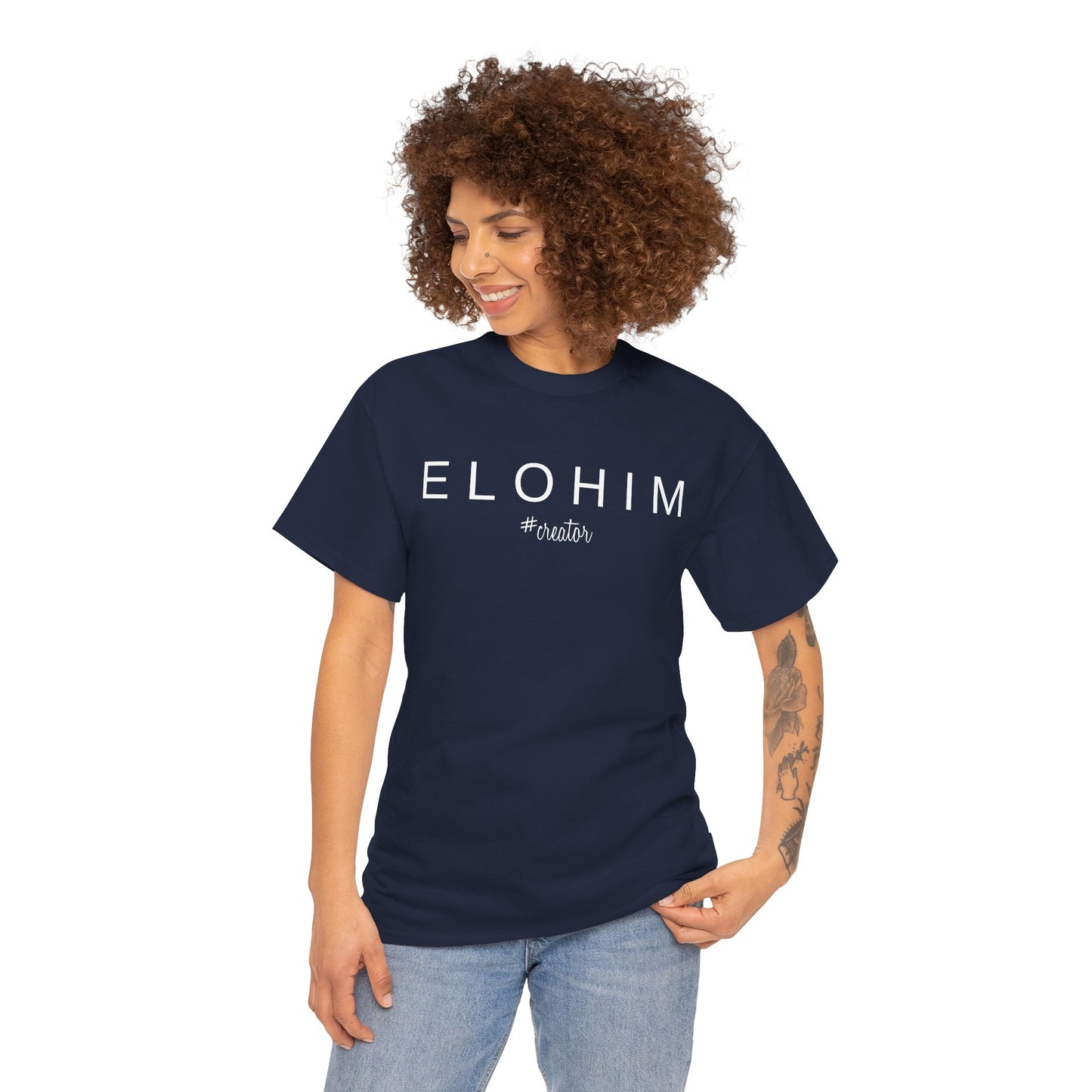 Elohim Unisex Heavy Cotton Tee