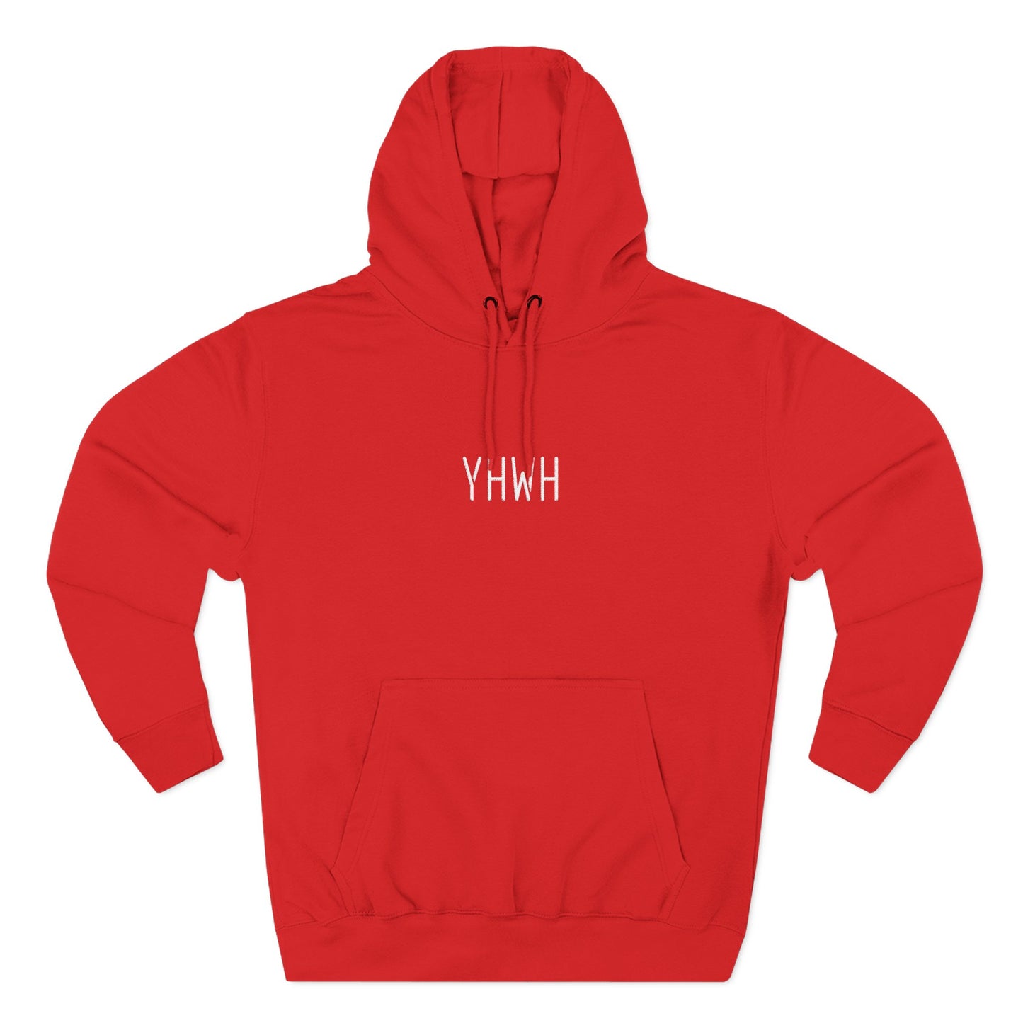 YHWH Embroidered Comfort Fleece Hoodie