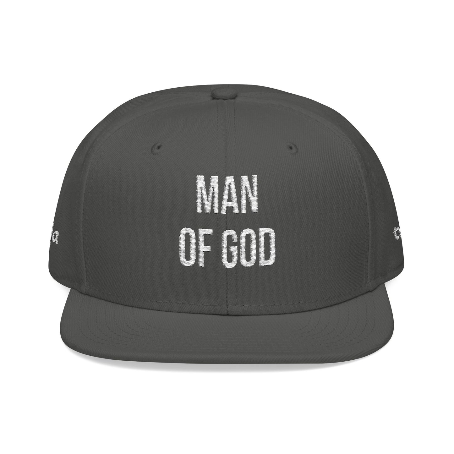 Man of God Embroidered Snapback Cap