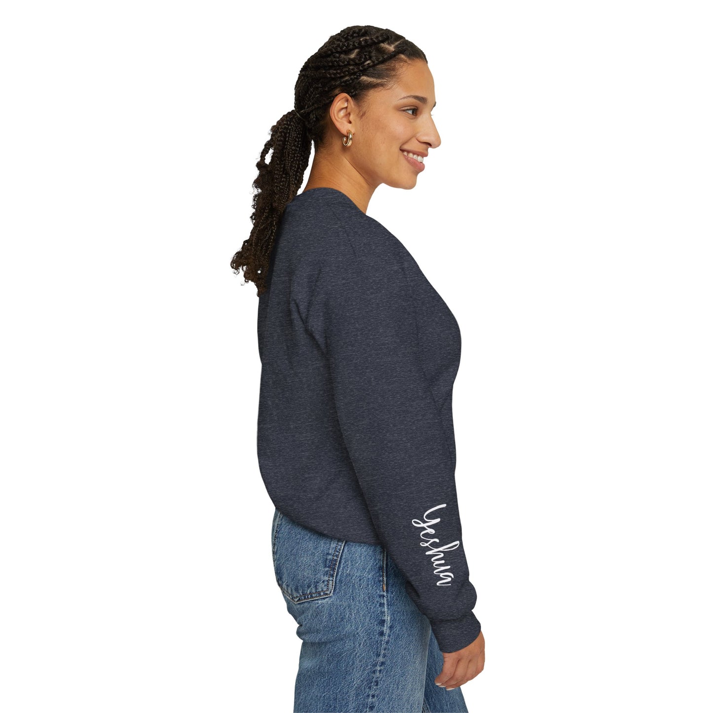 Jesus Girl Embroidered Heavy Blend™ Crewneck Sweatshirt