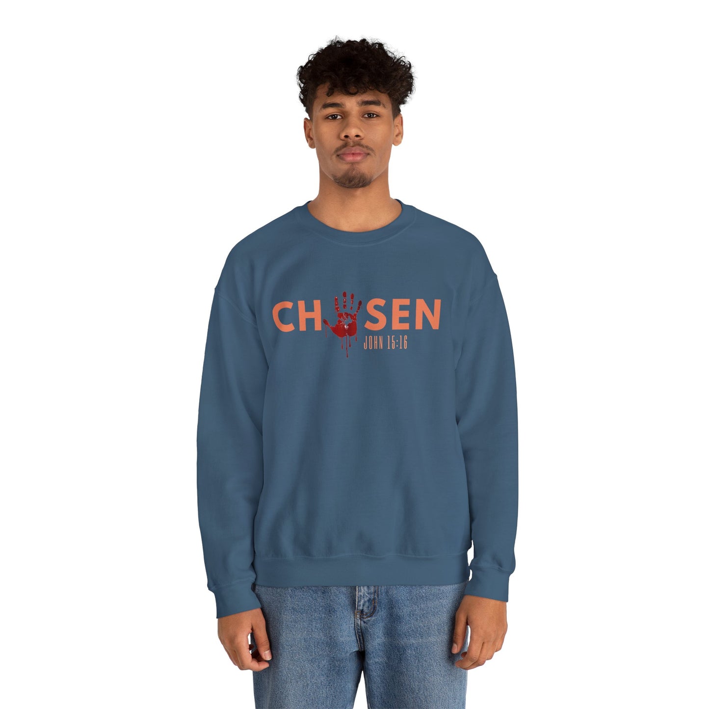 Chosen Unisex Crewneck Sweatshirt