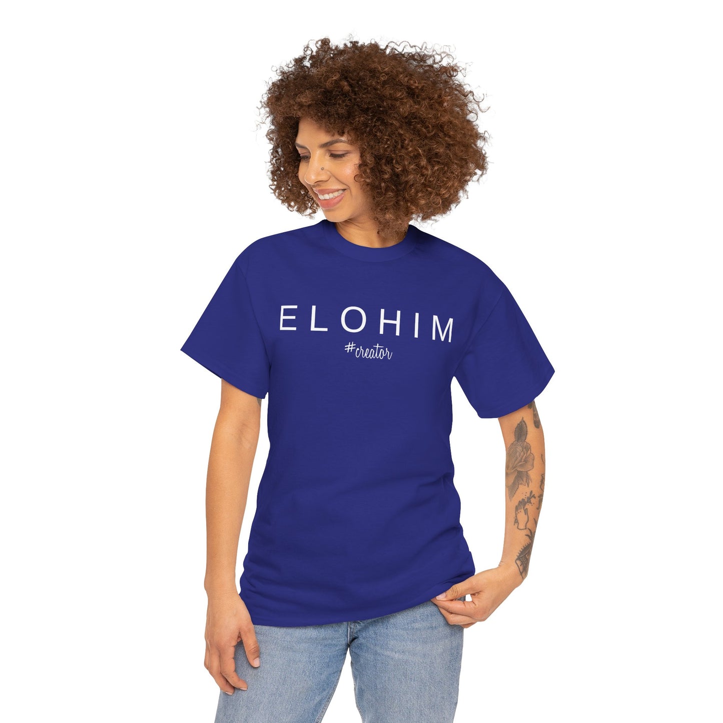Elohim Unisex Heavy Cotton Tee