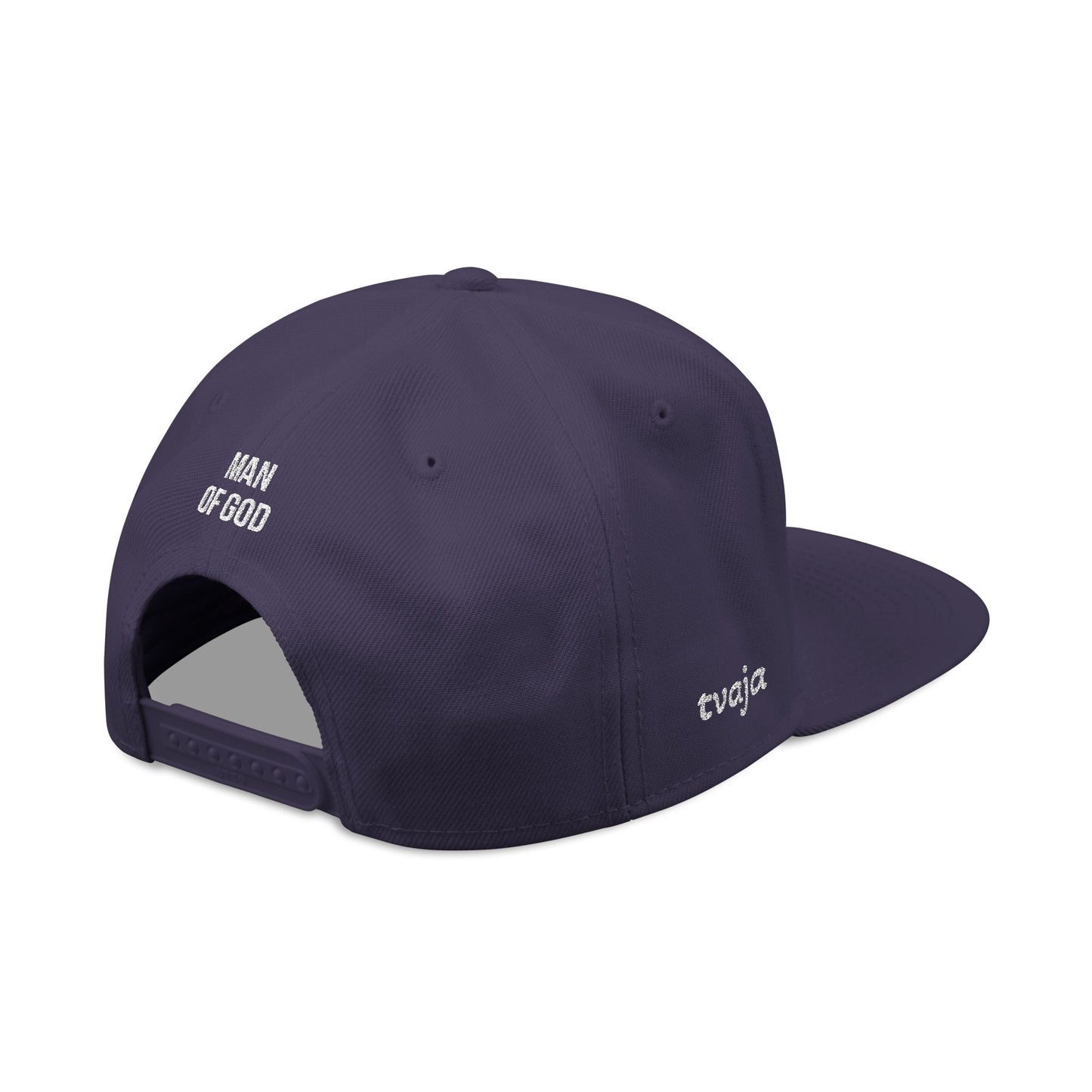 Man of God Embroidered Snapback Cap