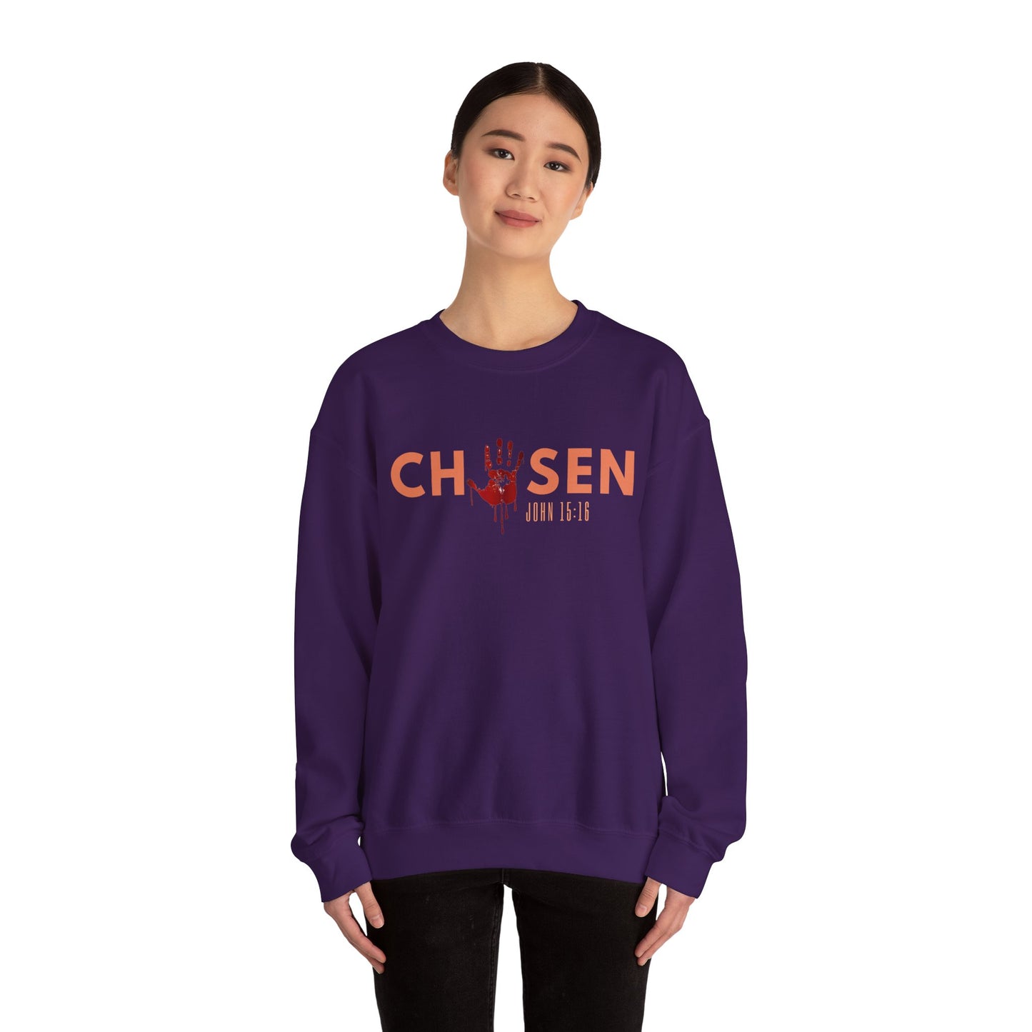 Chosen Unisex Crewneck Sweatshirt