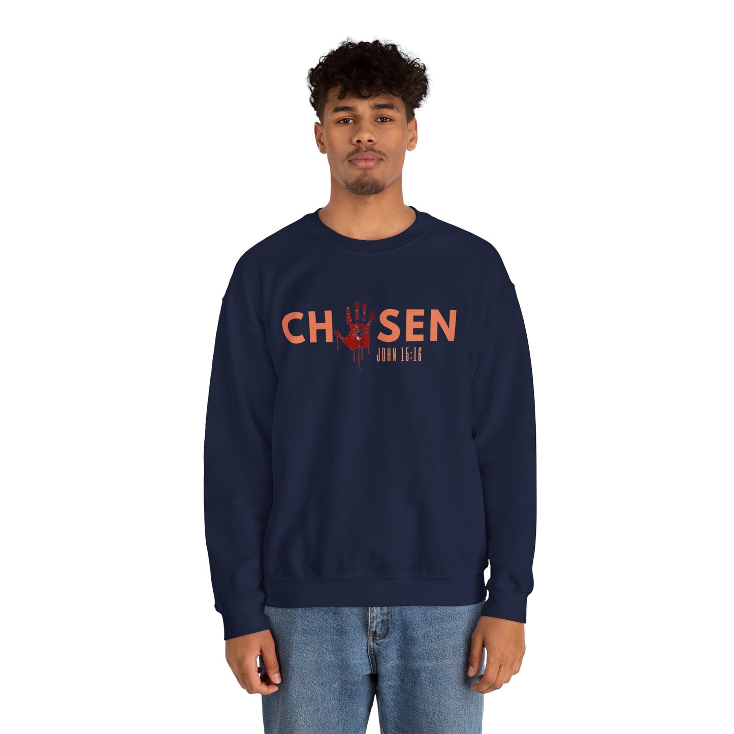 Chosen Unisex Crewneck Sweatshirt