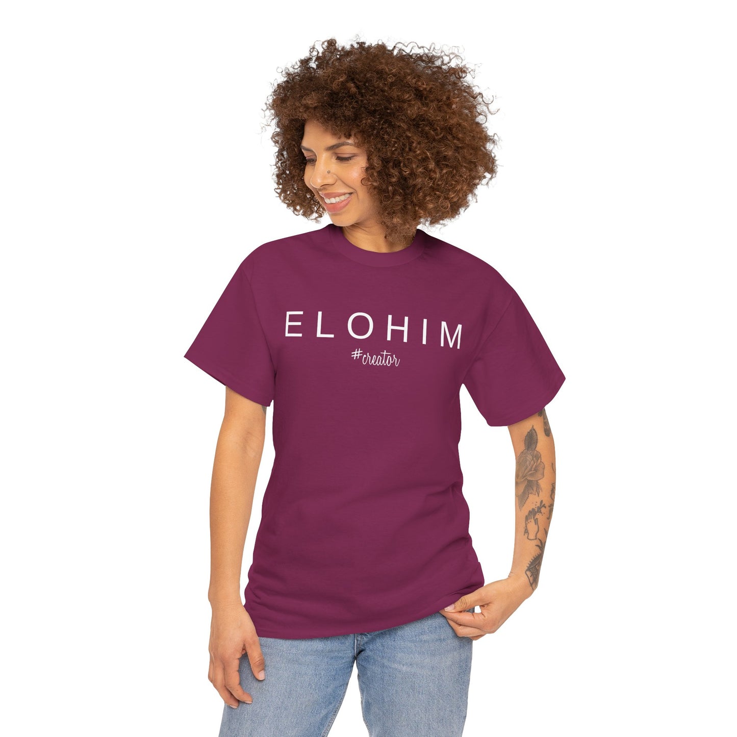 Elohim Unisex Heavy Cotton Tee