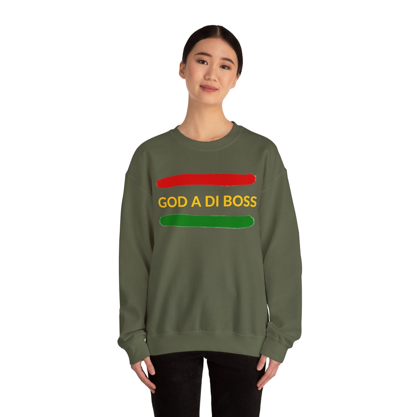 GOD A DI BOSS Crewneck Sweatshirt
