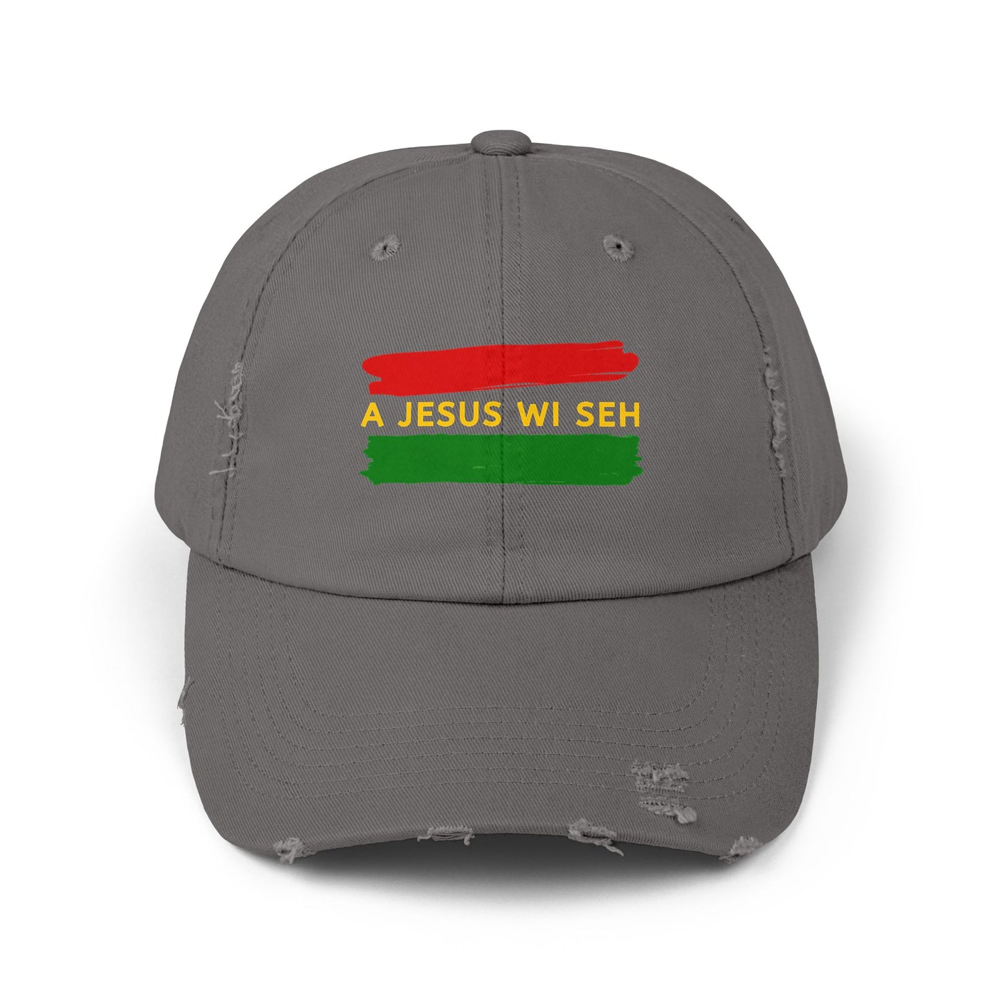 A JESUS WI SEH Vintage Cotton Twill Christian Cap
